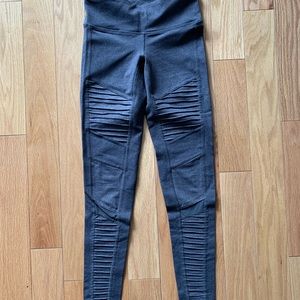 ALO Moto Legging - Anthracite (charcoal grey)